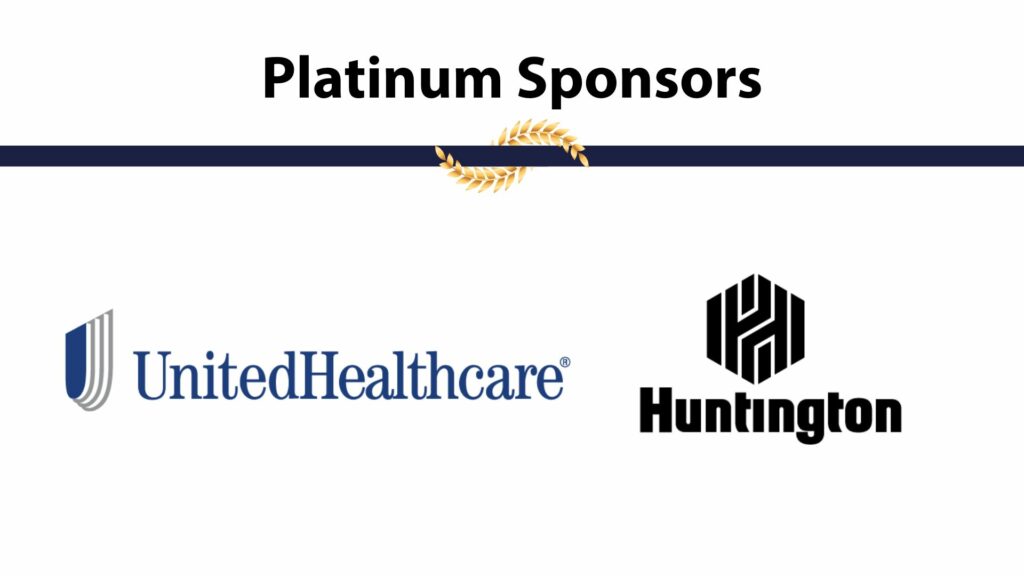 Platinum Sponsors: United Healthcare, Huntington Bank